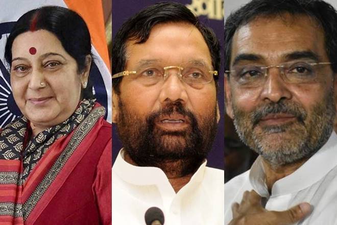 Stunned BJP spokespersons refrained from reacting to Sushma Swaraj’s statement that she would not contest from the Vidisha seat in 2019.
