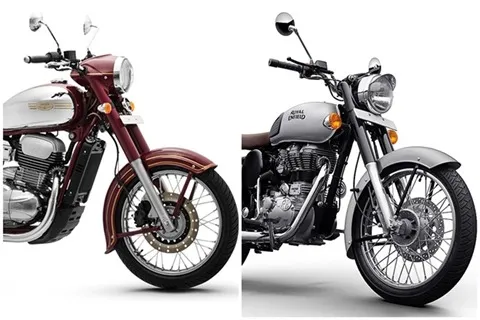 Battle of Retro Cruisers! Jawa vs Royal Enfield Classic 350: Price, features, specs compared