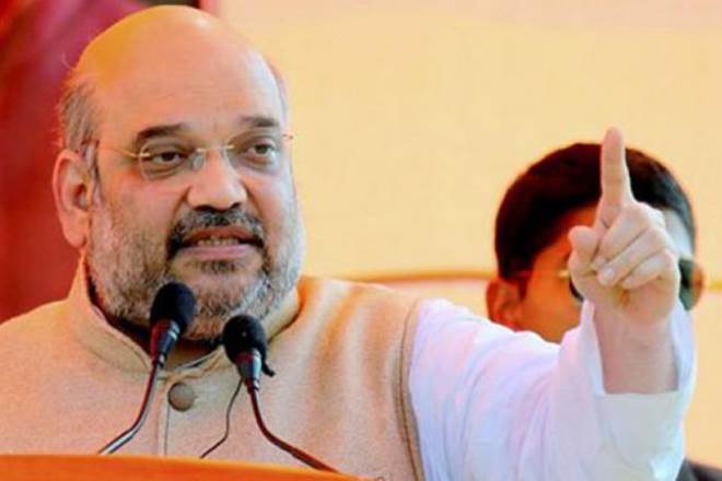 Addressing a public rally here, he said if the BJP led dispensation is re-elected, "each and every intruder from Kashmir to Kanyakumari would be identified and pulled out of the country". (File photo)