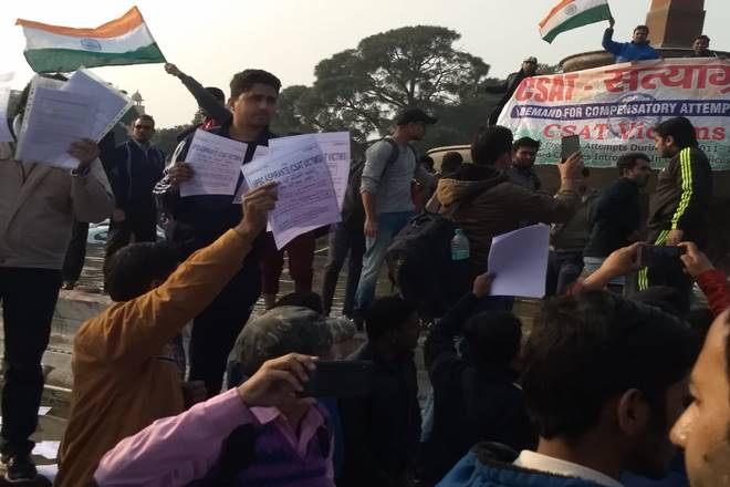 UPSC Recruitment, UPSC aspirants detained, UPSC CSATt protests, CSAT protests, UPSC CSAT protests, compensatory attempts