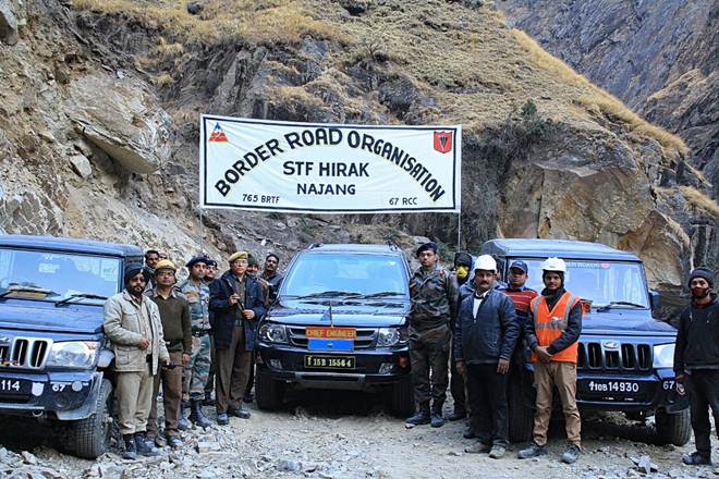 BRO, Kailash Mansarovar Yatra route, Project Hirak, Uttarakhand, Lakhanpur, Najang