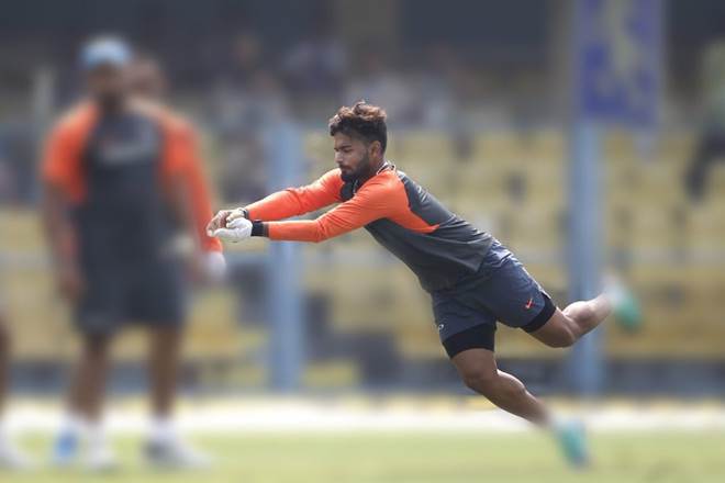 He became the first Indian wicket-keeper to score a Test century in England. (Pic: Twitter) 