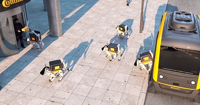 CES 2019: Continental’s robot dogs that could deliver stuff to you anywhere!