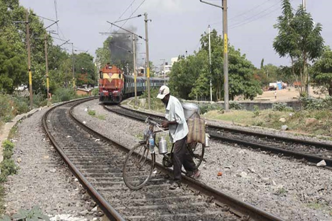 Starting from April 2017, the number of unmanned level crossings on broad gauge routes have been reduced to a great extent. (image:IE)