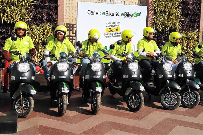 garvit ebike electric scooter rental delhi