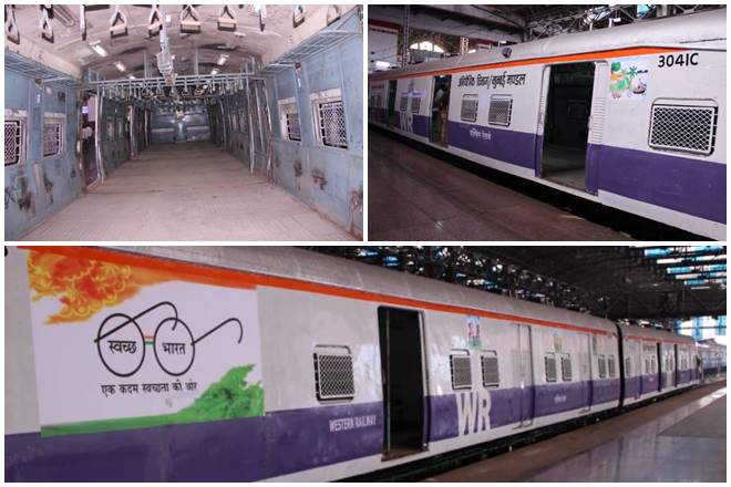 The muck special train has been introduced by the railways to transport garbage collected from the railway tracks. 