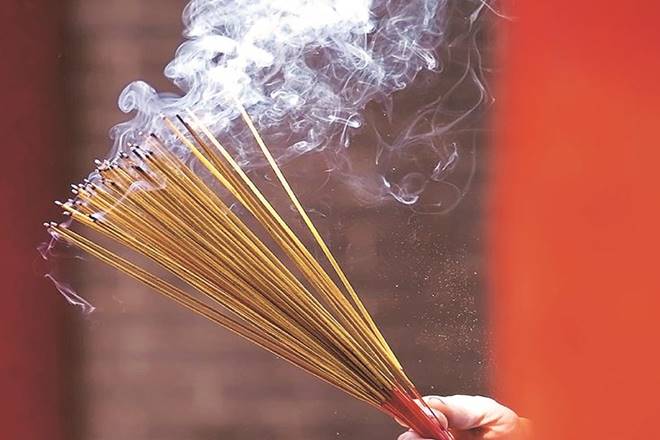 It is the largest incense stick manufacturer in the country, probably the world.
