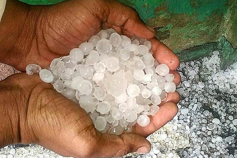 hailstorm, hailstorm in noida, hailstorm, delhi ncr, global warming