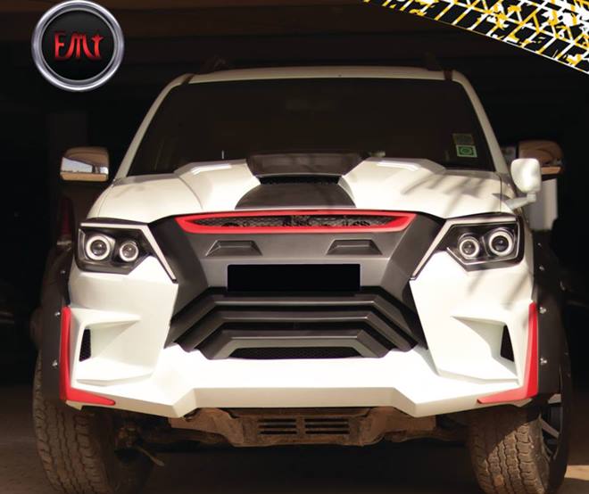 modified toyota fortuner car modification