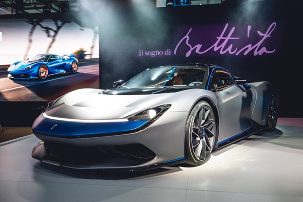 Mahindra Group firm Pininfarina unveils electric super car Battista