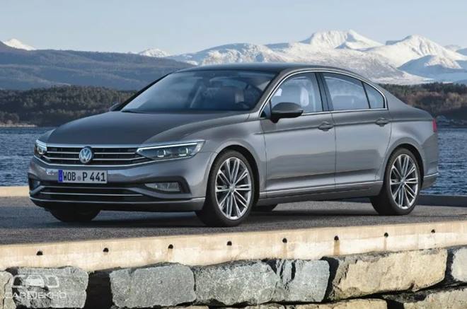 volkswagen passat facelift geneva