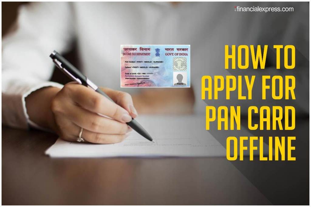 PAN Card application form pdf 2019 How to apply for PAN Card offline