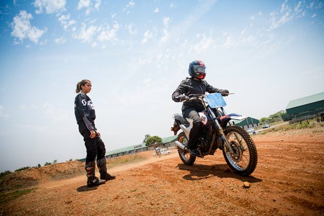 TVS Racing aishwarya pissay off road track day training