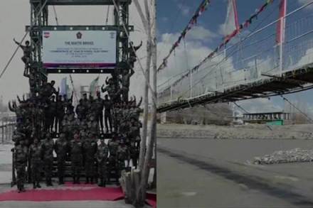Maitri bridge indian army leh ladakh