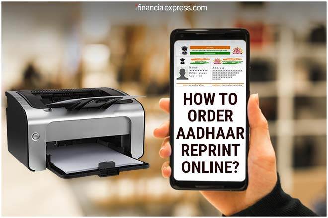 aadhaar reprint ONLINE