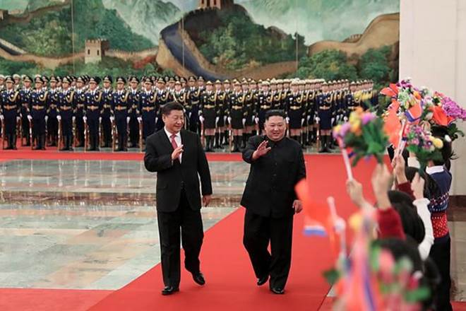 Xi and Kim have been working to repair ties (AP File photo)