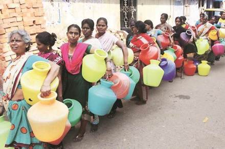 Chennai's condition is worrying as people have very scarce water even for daily needs like bathing and sanitation.