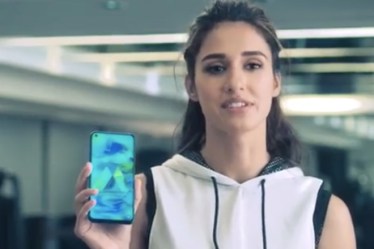 Disha Patani reveals Samsung Galaxy M40 ahead of Tuesday launch