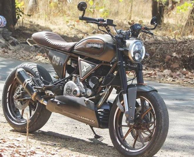 modified bajaj pulsar 150 ducati scrambler