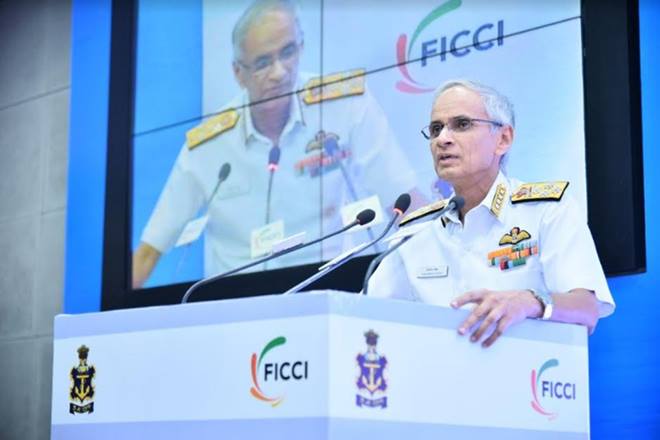 Make in India, Karambir Singh, shipbuilding capacity, shipbuilding, FICCI, defence news, MSME, GRSE, National Maritime Foundation, NMF, defence news