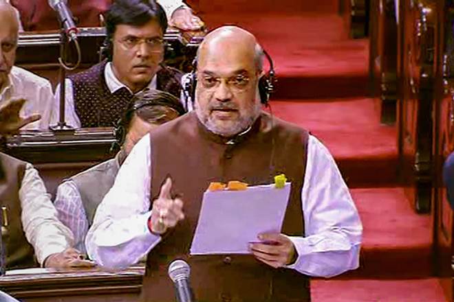 Shah was confident of securing a majority in the Rajya Sabha for the Bill (PTI Photo)