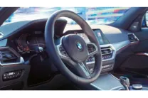  The cruise control on the higher models of the BMW 3 Series is fairly simple to operate and the start/stop function saves fuel when needed. 