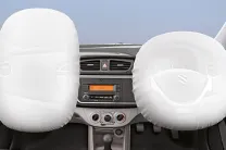  Driver and passenger airbags in top variants 