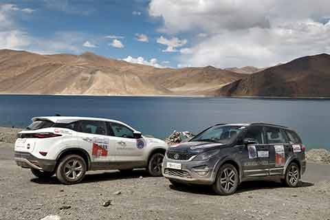 Seven Tata Hexa, two Harriers and an epic journey to Leh, Ladakh