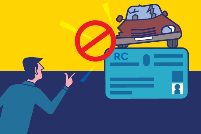 Motor Insurance, Certificate of Registration, stolen vehicle, Development Authority of India, law enforcement authorities