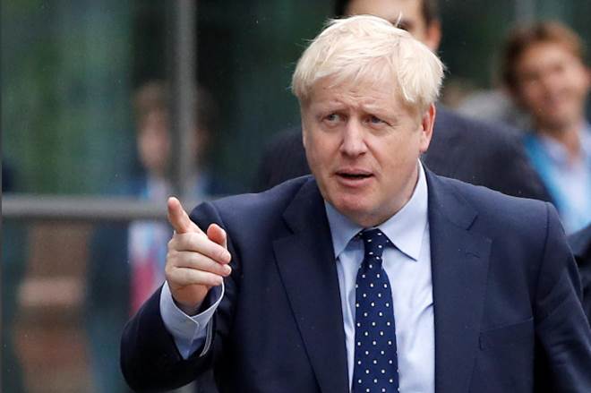 Johnson said he was still hopeful of securing a "good deal" with the EU but added he would not pretend it would be easy. (Reuters photo)