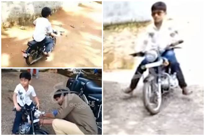 mini electric royal enfield bullet kerala