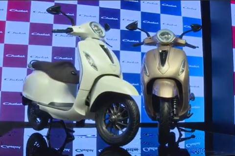 Bajaj Chetak Electric India Unveil Highlights: Iconic Chetak returns in modern avatar!