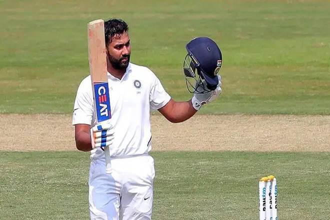 Rohit Sharma smashed his second century of the match. (Image: IE)