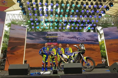 Sherco-TVS announces Dakar 2020 squad: India’s Harith Noah to make Dakar debut