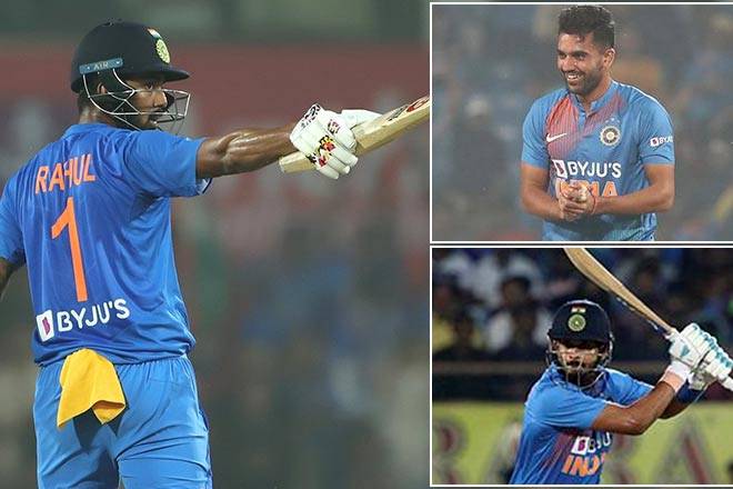 Chahar's hat trick came in the final over of the match helping India seal the series.