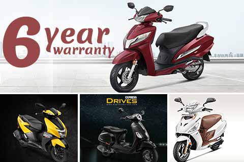 Scooters having the highest warranty in India: Honda Activa 125 BS-VI, Hero Maestro Edge and more