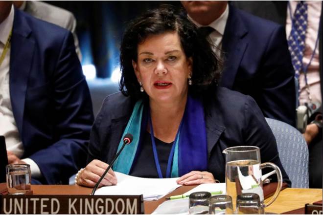 UN Security Council, kashmir issue, karen pierce, UN, kashmir, Britain,Islamabad, President of the Security Council