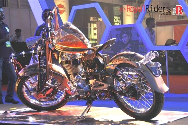 Destiny Angel: This would be Beyonce if it were called Destiny's Child. Based on a Royal Enfield Thunderbird, the Angel has a glass fuel tank which the builder says will not affect its practicality whatsoever for it is highly-tempered. But it would be quite a heart-stopping moment if things do go sideways - or the bike does.