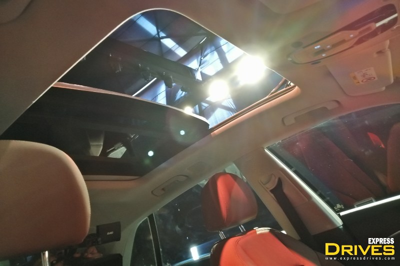 The Audi Q8 is equipped with a host of features and creature comforts. The list includes an electronically operated panoramic sunroof, electrically adjustable front seats with memory function, two-zone automatic climate control, Bang and Olufsen sound system with 23 speakers, adaptive suspension, heated ORVMs to name a few.