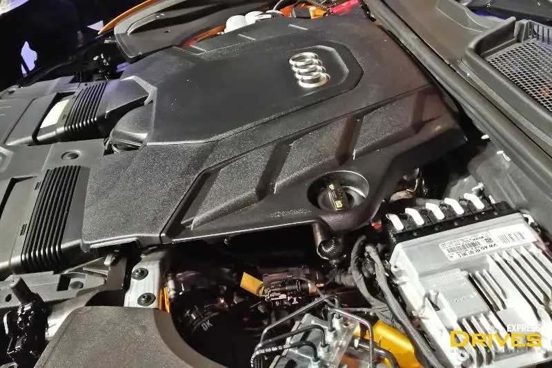 The Audi Q8 gets 3.0-litre, TFSI petrol engine. This unit is capable of churning out 340 hp of power along with 500 Nm of peak torque. This engine is paired to an 8-speed Triptronic automatic transmission. The Audi Q8 can go from 0-100 kmph in just 5.9 seconds and can achieve a top speed of 250 kmph. This engine is BS6 compliant and is paired to a 48 V mild-hybrid system. There will be no diesel engine on offer with the Q8. This SUV comes as standard with Audi's Quattro all-wheel-drive system.