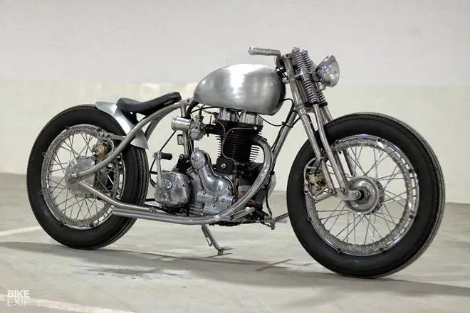 modified royal enfield electra 350 custom