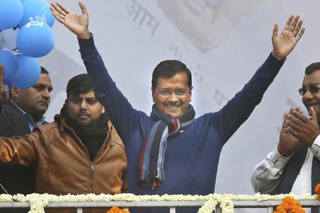 Arvind Kejriwal Oath Taking Ceremony, Arvind Kejriwal Shapath