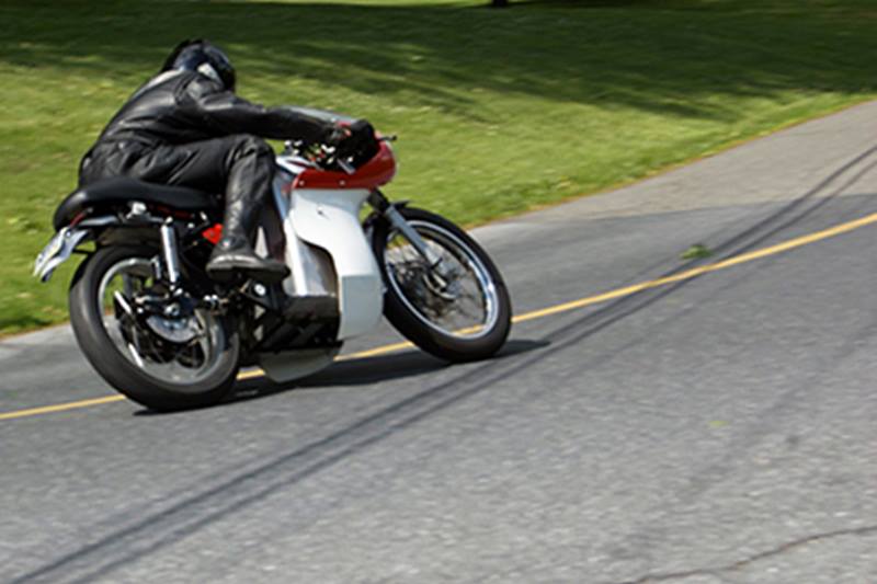 The Volta uses “BLDC 3-phase permanent magnet brushless motors”. These have a 10KW (13.4 hp) continuous output with a 30KW (40 hp) peak. That's a big jump over the Bullet's 18 ponies. Top speed is 120 km/h, with a range of 80 km. (Image: Wired)