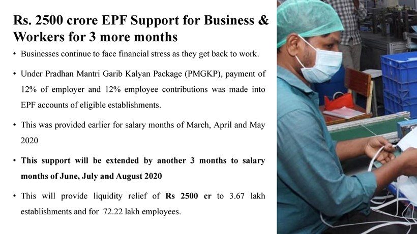 Reduced EPF contribution, EPF, Employees Provident Fund, pension fund, EPFO, Pradhan Mantri Garib Kalyan Yojna, Ministry of Labour & Employment