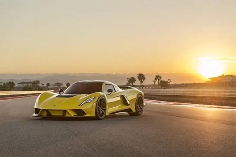 Hennessey Venom F5: Hennessey sat on top of list the world's fastest cars for a long time with the Venom GT which recorded (unofficially) a monumental 432 km/h in 2014. But in 2017, Hennessey came up with a claimed top speed figure of 481.6 km/h with the Venom F5.