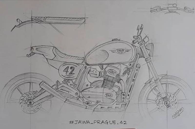 Jawa has, in the past, revealed design sketches of the possible motorcycle styles that can be built around its 300cc engine. And the custom bike design contest also demonstrates the Jawa 42's capability for radical but simple customisation.