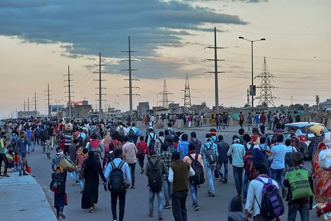 The next major challenge was when the migrants wanted to return home.