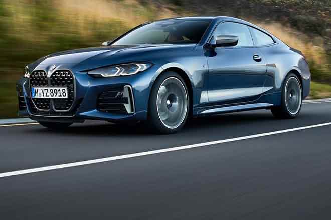 2021 BMW 4 Series Coupe makes world debut with new controversially large kidney grille