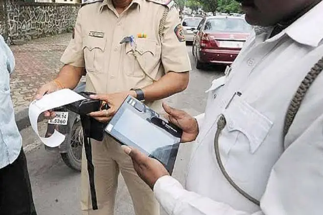 From 15th june 2020, only e-challan for traffic rules violations in uttar pradesh