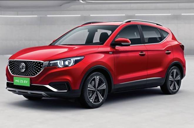 Image of MG ZS EV used for representation 